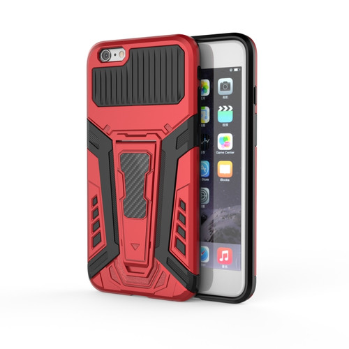 War Chariot Series Armor All-inclusive Shockproof PC + TPU Protective Case with Invisible Holder