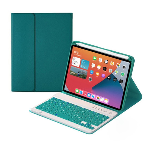 HK006 Square Keys Detachable Bluetooth Keyboard Leather Case with Holder for iPad mini 6