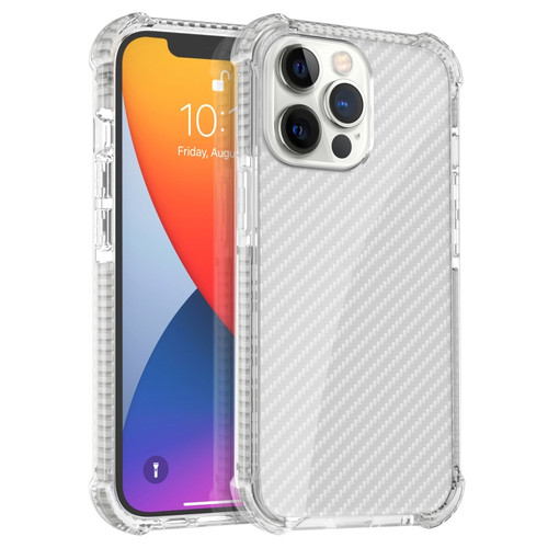 Carbon Fiber Texture Four-corner Shockproof Phone Case