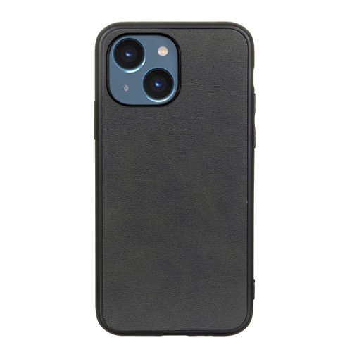 Accurate Hole Two-color Calf Texture Shockproof Phone Case