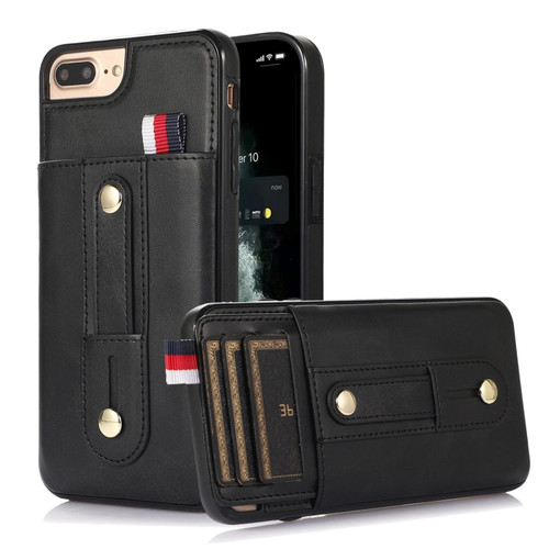 Wristband Kickstand Wallet Leather Phone Case