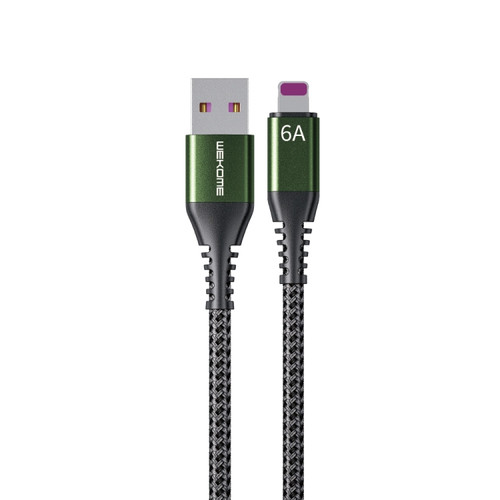 WEKOME WDC-169I Raython Series 6A USB to 8 Pin Fast Charge Data Cable