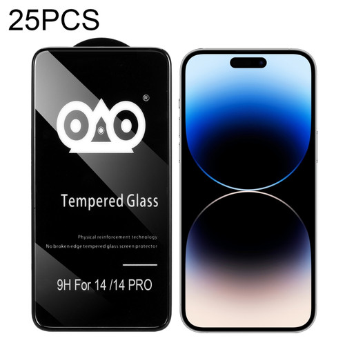 25pcs Shockproof Anti-breaking Edge Airbag Tempered Glass Film