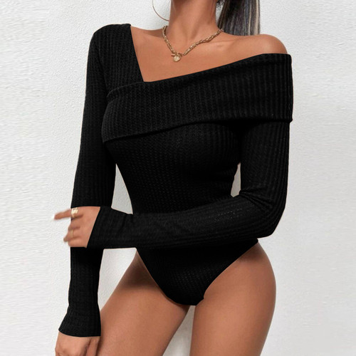 Women's Off-shoulder Slim Fit Jumpsuit