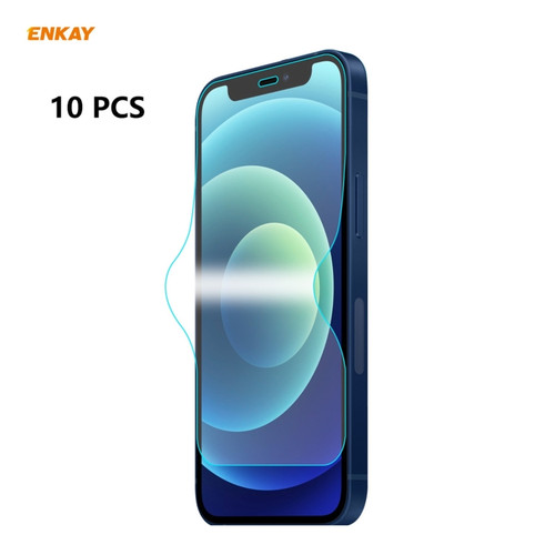 10 PCS ENKAY Hat-Prince 0.1mm 3D Full Screen Protector Explosion-proof Hydrogel Film