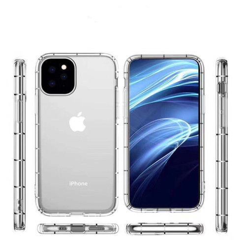 For iPhone 11 Pro Max Four-Side Air Pressure Drop-Proof Thick Transparent TPU Phone Case