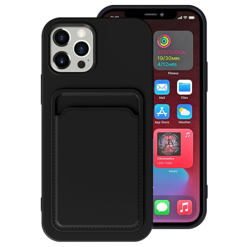 TPU + Flannel Lining Shockproof  Case with Card Slots