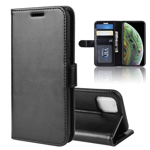 Crazy Horse PU Leather Flip Stand Cell Phone Cover with Wallet for iPhone XI (2019)