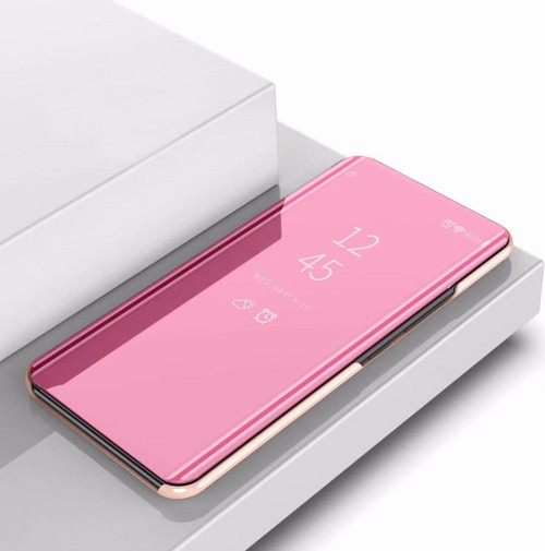 Plating Mirror Left and Right Flip Cover with Bracket Holster for iPhone XI MAX 2019