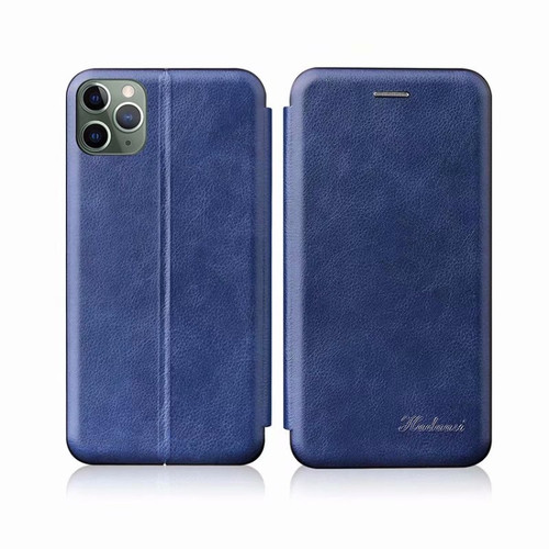 For iPhone 11 TPU+PU Integrated Voltage Magnetic Card Holder Retro Leather Case