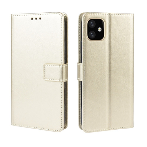 Retro Crazy Horse Texture Horizontal Flip Leather Case for iPhone XIR 2019 6.1 inch, with Holder & Card Slots & Photo Frame