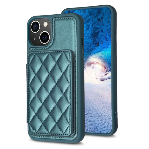 BF25 Square Plaid Card Bag Holder Phone Case