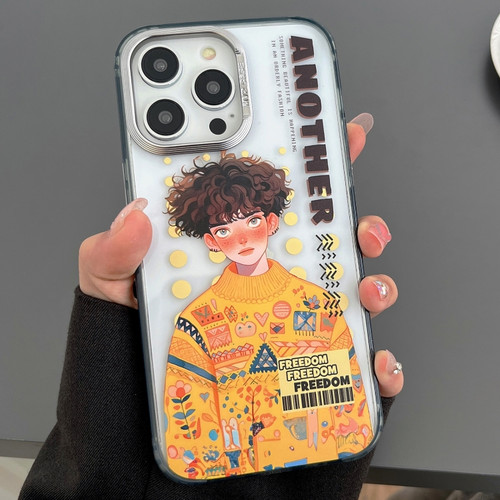Engraved Colorful Cartoon Phone Case