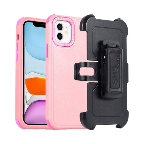3 in 1 PC + TPU Sliding Sleeve Phone Case