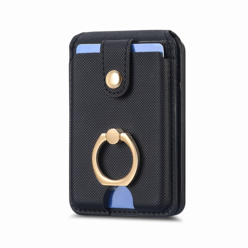Magsafe Cross Vertical Card Bag Case For iPhone 15 / 14 / 13