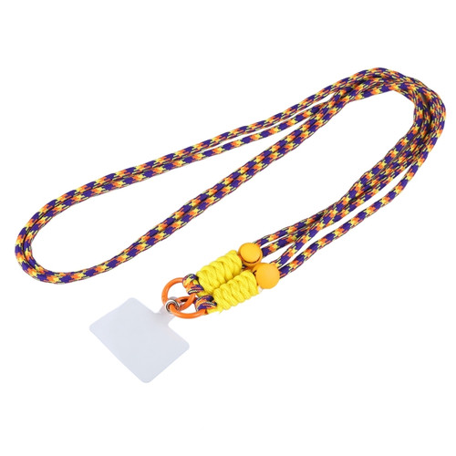 Double Buckle Twist Rope Slim Long Lanyard
