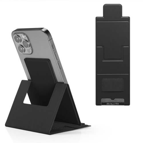 PU Leather Ultra Thin Folding Phone Holder