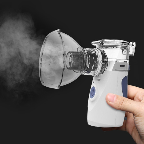 Portable Ultrasonic Nebulizer Mini Handheld Inhaler Respirator Health Care Home Machine Atomizer for Children