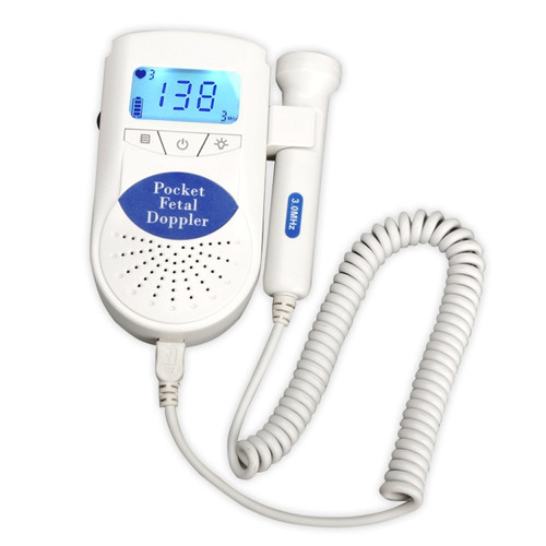 JPD-100S6 I LCD Ultrasonic Scanning Pregnant Women Fetal Stethoscope Monitoring Monitor / Fetus-voice Meter, Complies with IEC60601-1:2006