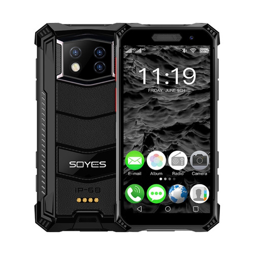 IP68 Waterproof Dustproof Shockproof, Face Identification, 3.5 inch Android 10.0 MTK6762 Octa Core up to 2.0GHz, Dual SIM, PTT Walkie Talkie, OTG, NFC, Network: 4G