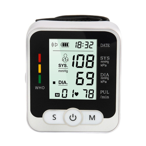 RAK189 Household Electronic Blood Pressure Measuring Device Wrist Sphygmomanometer