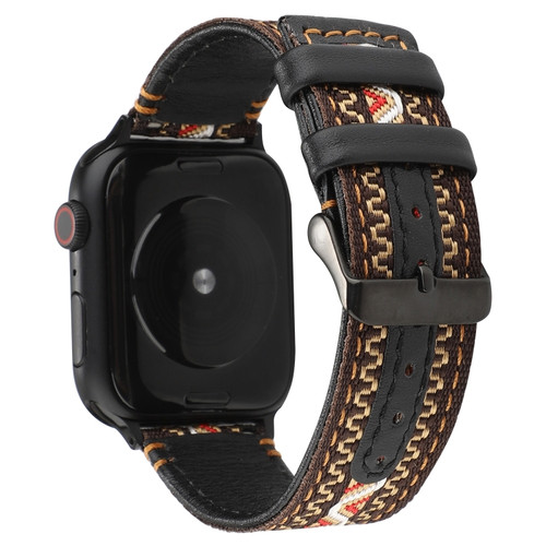 Ethnic Style Genuine Leather Strap