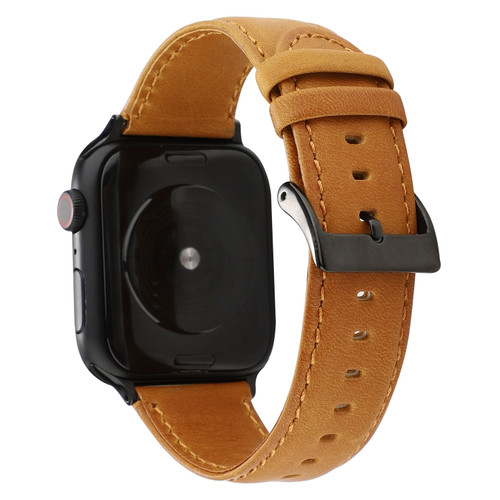 Oil Wax Crazy Horse Texture Genuine Leather Strap