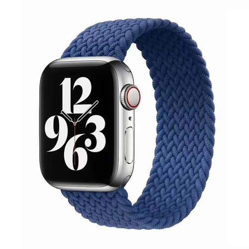 Single-turn Nylon Woven Watchband For Apple Watch Series 6 & SE & 5 & 4 44mm / 3 & 2 & 1 42mm