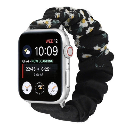 Butterfly Pattern Hair Ring Cloth Watch Strap