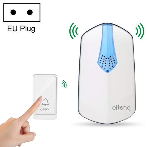 AITENG V026J Wireless Batteryless WIFI Doorbell, EU Plug