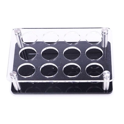 Acrylic Round Hole Wine Glass Storage Rack