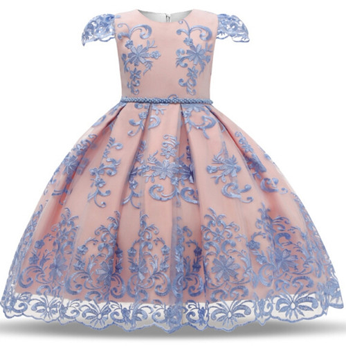 Girls European Style Bow-knot Mesh Tutu Dress Show Dress