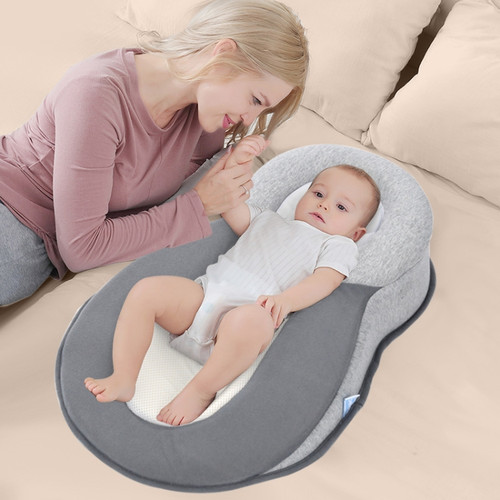 Baby Breastfeeding Pillow Lying Feeding Baby Anti-spitting Milk Slope Pad