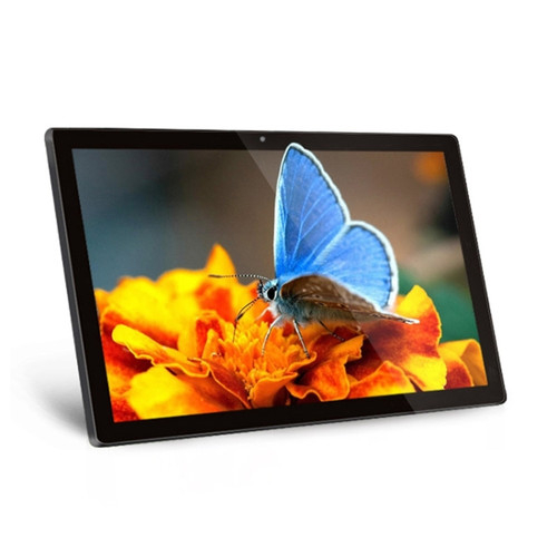 HSD2151T Touch Screen All in One PC with Holder & 10x10cm VESA, 2GB+16GB 21.5 inch LCD Android 8.1 RK3288 Quad Core Up to 1.8GHz, Support OTG & Bluetooth & WiFi, EU/US/UK Plug