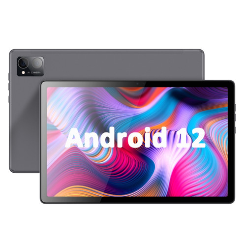 BDF P60 4G LTE Tablet PC 10.1 inch, Android 12 MTK6762 Octa Core with Leather Case, Support Dual SIM, EU Plug