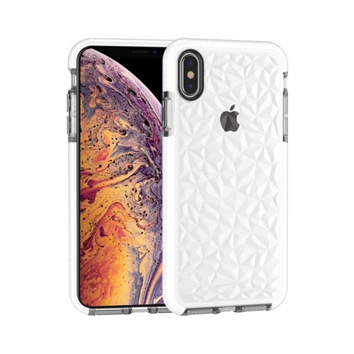 For iPhone XS Max Diamond Texture TPU Case