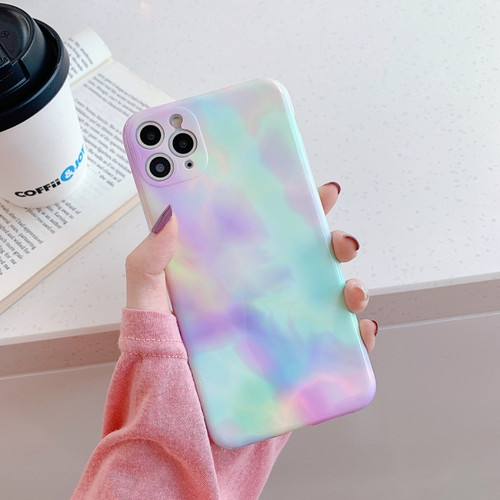 Colorful Gradient Marble Pattern Shockproof TPU Case