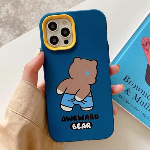 Awkward Bear PC Hybrid TPU Phone Case
