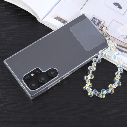 Colorful Crystal Bead Chain Anti-lost Phone Short Lanyard