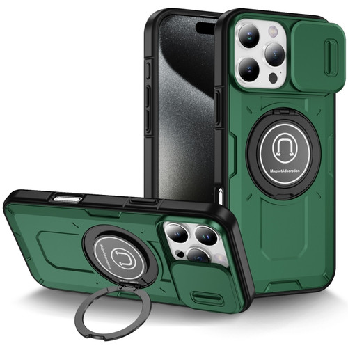 Sliding Camshield TPU Hybrid PC Magnetic Holder Phone Case