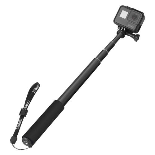 Universal Aluminum Alloy Selfie Stick with Adapter, Length: 25-75cm