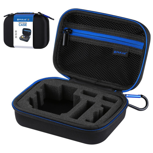 PULUZ Waterproof Carrying and Travel Case for GoPro, DJI Osmo Action and other Sport Cameras Accessories, Small Size: 16cm x 12cm x 7cm
