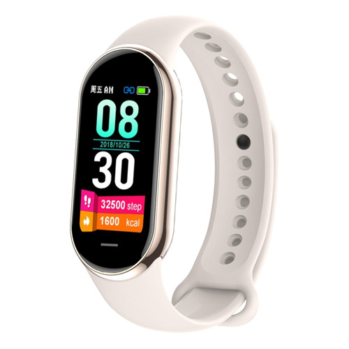 M8 1.14 inch IP68 Waterproof Color Screen Smart Watch,Support  Heart Rate / Blood Pressure / Blood Oxygen / Blood Sugar Monitoring