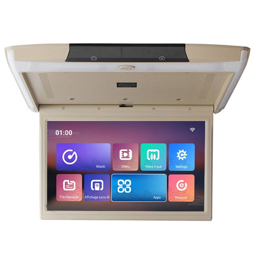 15.6 Inch Car Ceiling Android Monitor Mp5 Car HD TV Display