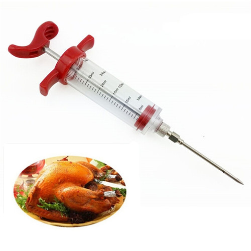 Creative Kitchen Tools Condiment Syringe Turkey Needle Barbecue Sauce Syringes Cooking Tools