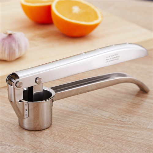 Stainless Steel Thick Manual Garlic Masher Garlic Press