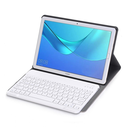 Detachable Bluetooth Keyboard Ultrathin Horizontal Flip Leather Tablet Case for Huawei MediaPad M5 10.8 inch, with Holder