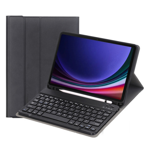 A710B Candy Color TPU Bluetooth Keyboard Leather Tablet Case with Pen Holder