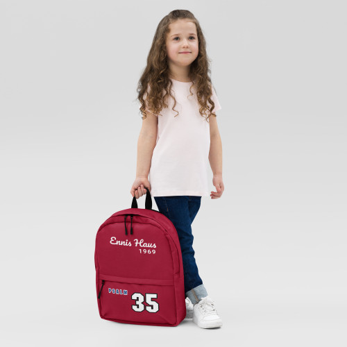Psalm 35 Backpack - Red