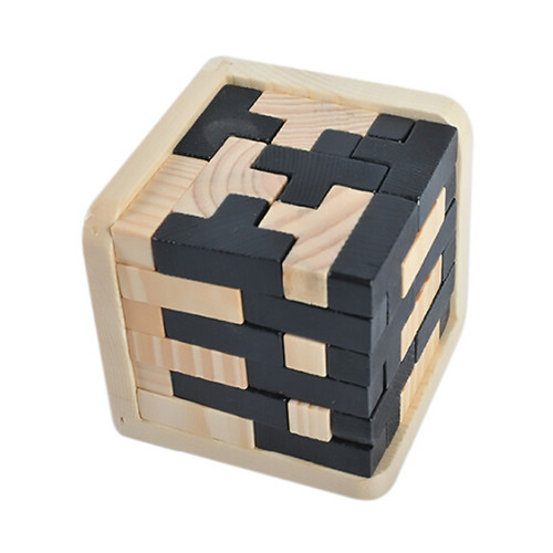 Creative 3D Puzzle Luban Interlocking Wooden Toys